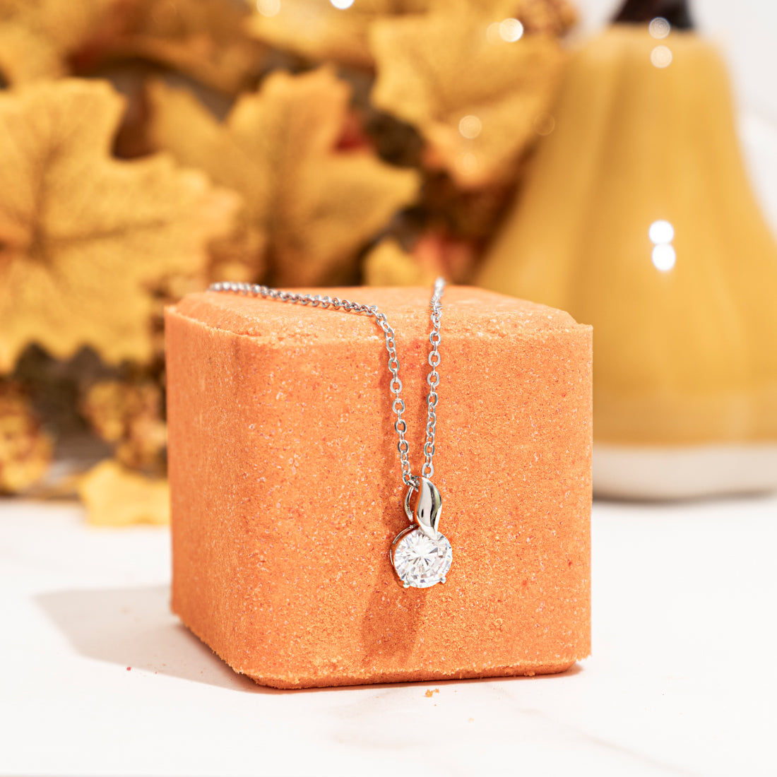 Autumn Citrus Grove Mystery Jewelry Shower Steamer