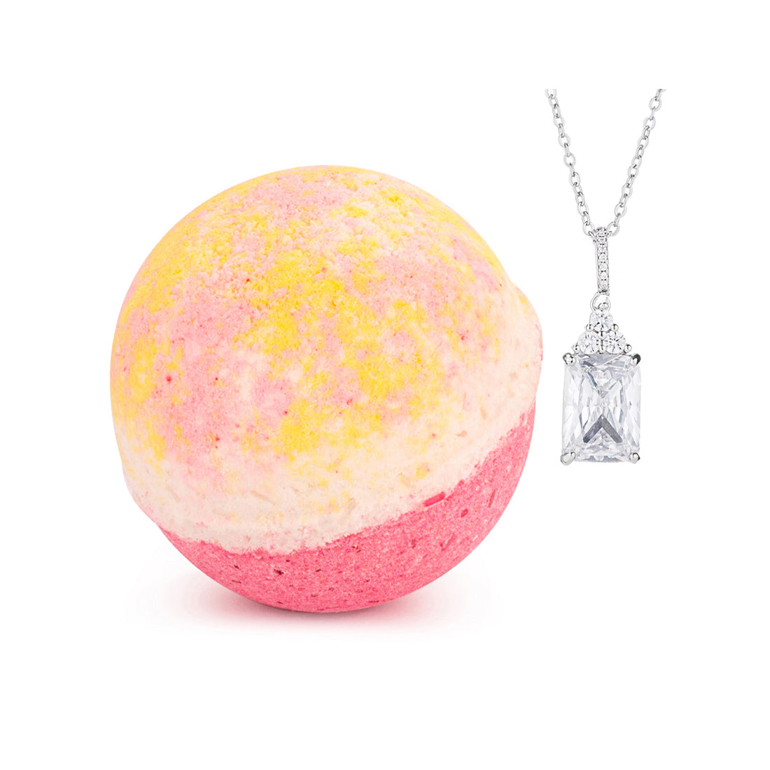 Blushing Peony 10oz Mystery Jewelry Bath Bomb