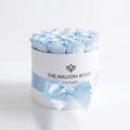 Classic White Box | Light Blue Roses