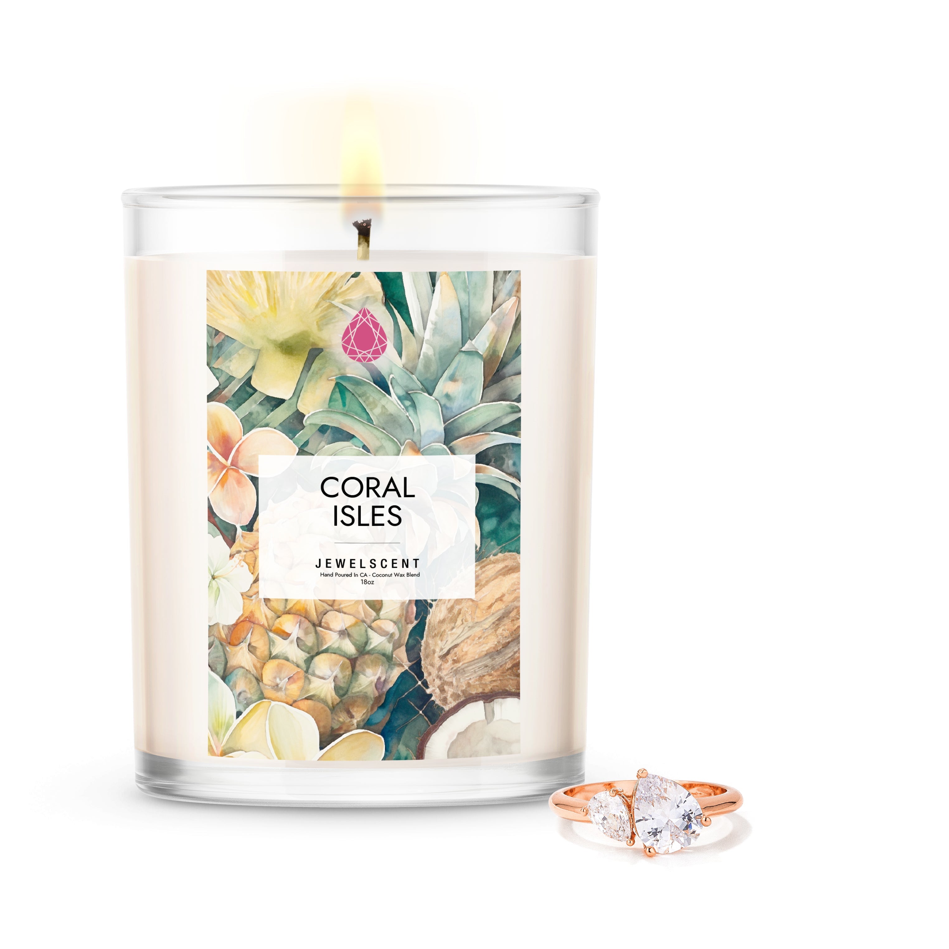 Coral Isles 18oz Mystery Jewelry Candle