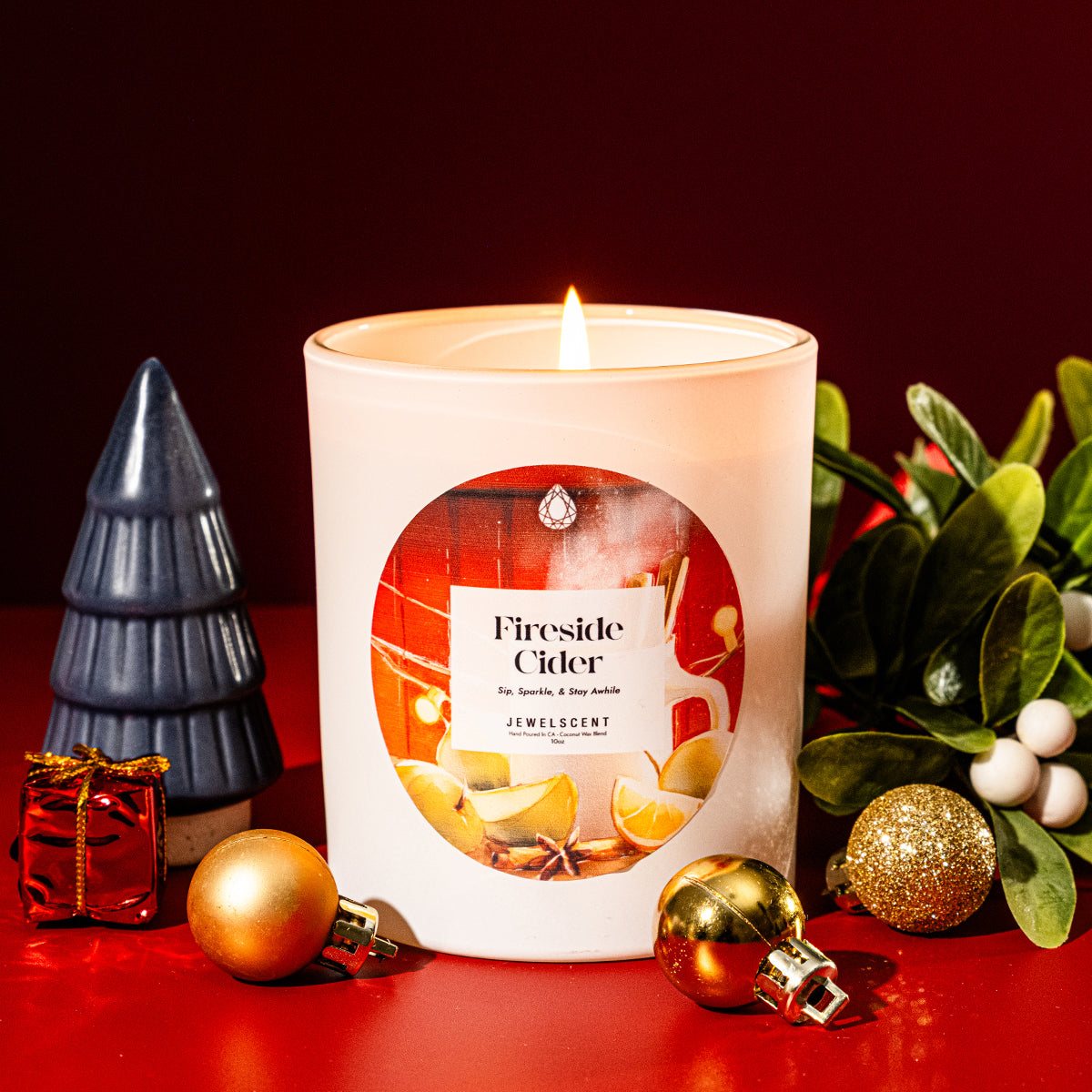 Fireside Cider 10oz Mystery Jewelry Candle