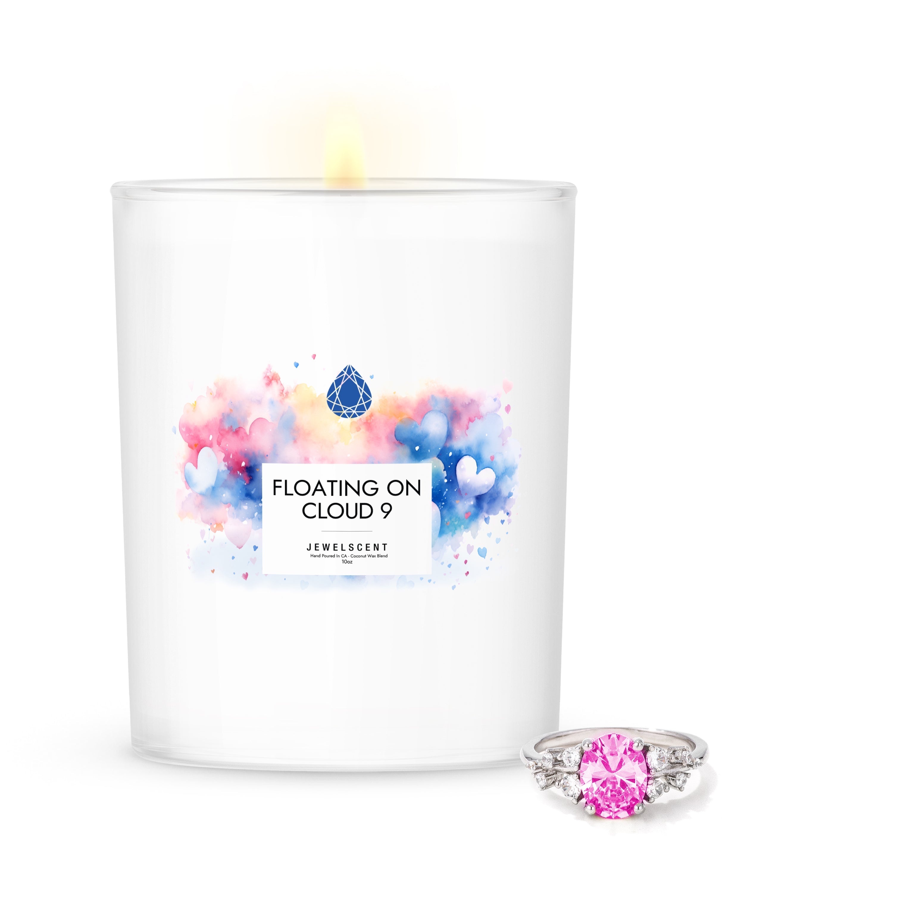 Floating On Cloud 9 18oz Mystery Jewelry Candle