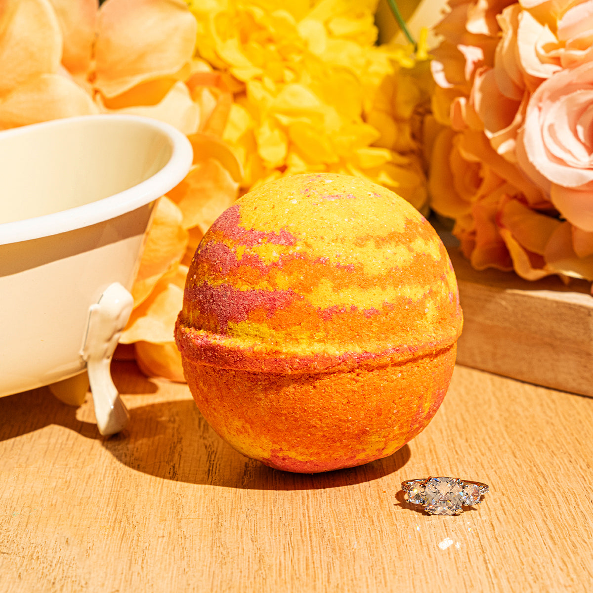 Citrus Squeeze 10oz Mystery Jewelry Bath Bomb