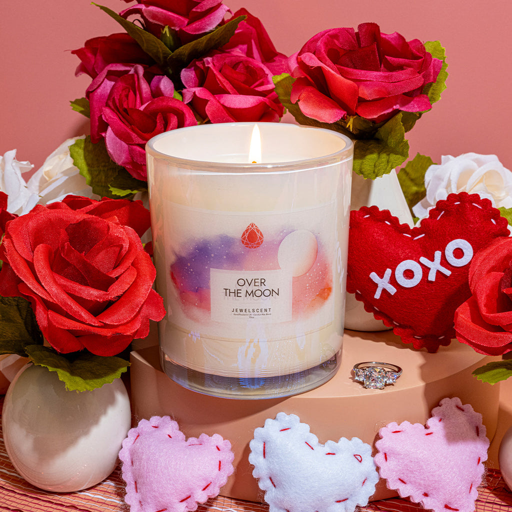 Over The Moon 10oz Mystery Jewelry  Candle
