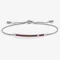 January Everyday Birthstone Pave Bolo Bracelet