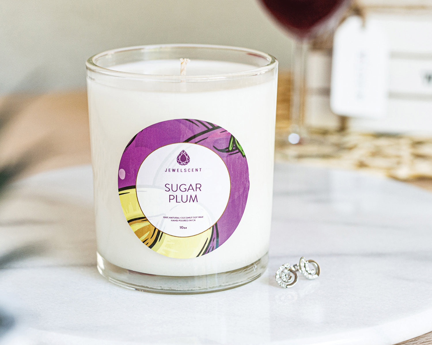 Sugar Plum 10oz Mystery Jewelry Candle