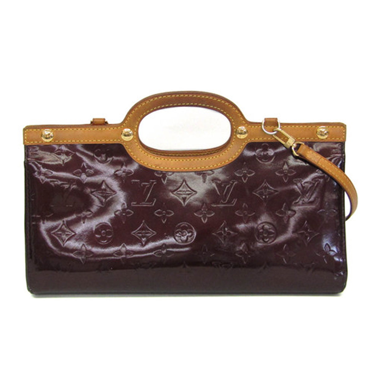 Triomphe Canvas and Calfskin Mini Claude Bag