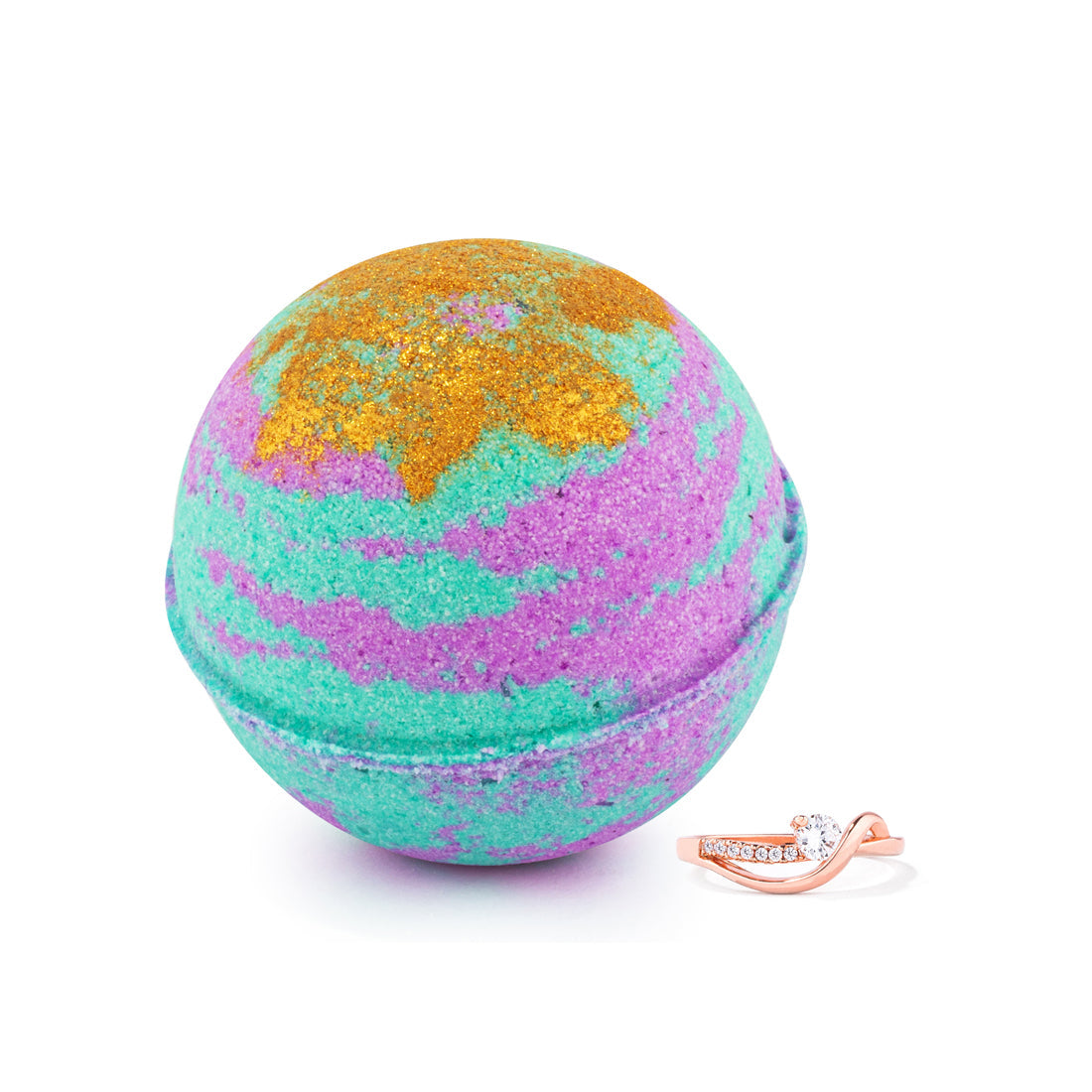 Santal Vanilla 10oz Mystery Jewelry Bath Bomb