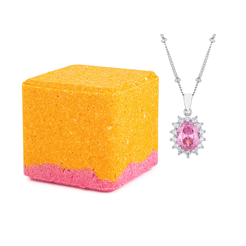 Peach Burst Mystery Jewelry Shower Steamer