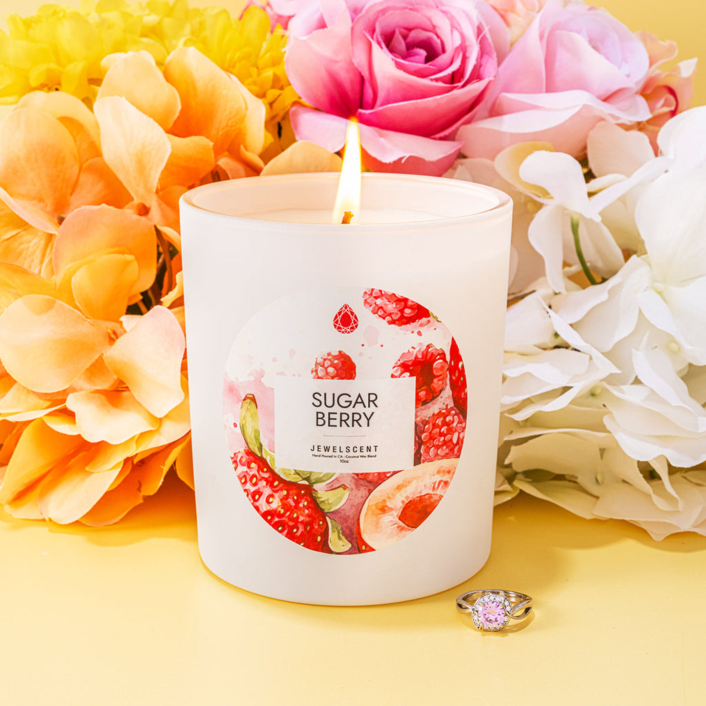 Sugar Berry 10oz Mystery Jewelry  Candle