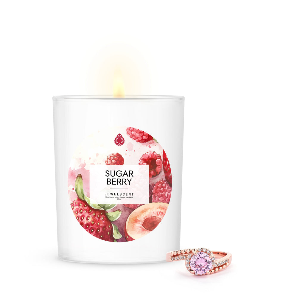 Sugar Berry 10oz Mystery Jewelry  Candle