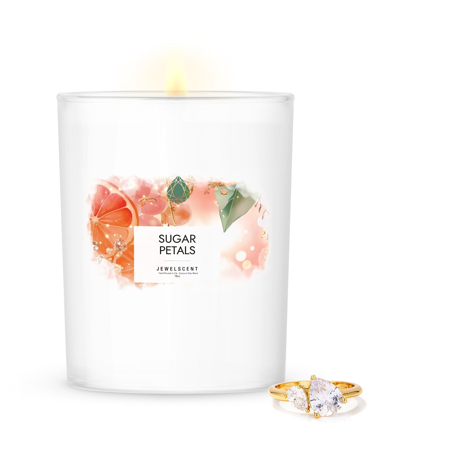 Sugar Petals 18oz Mystery Jewelry Candle