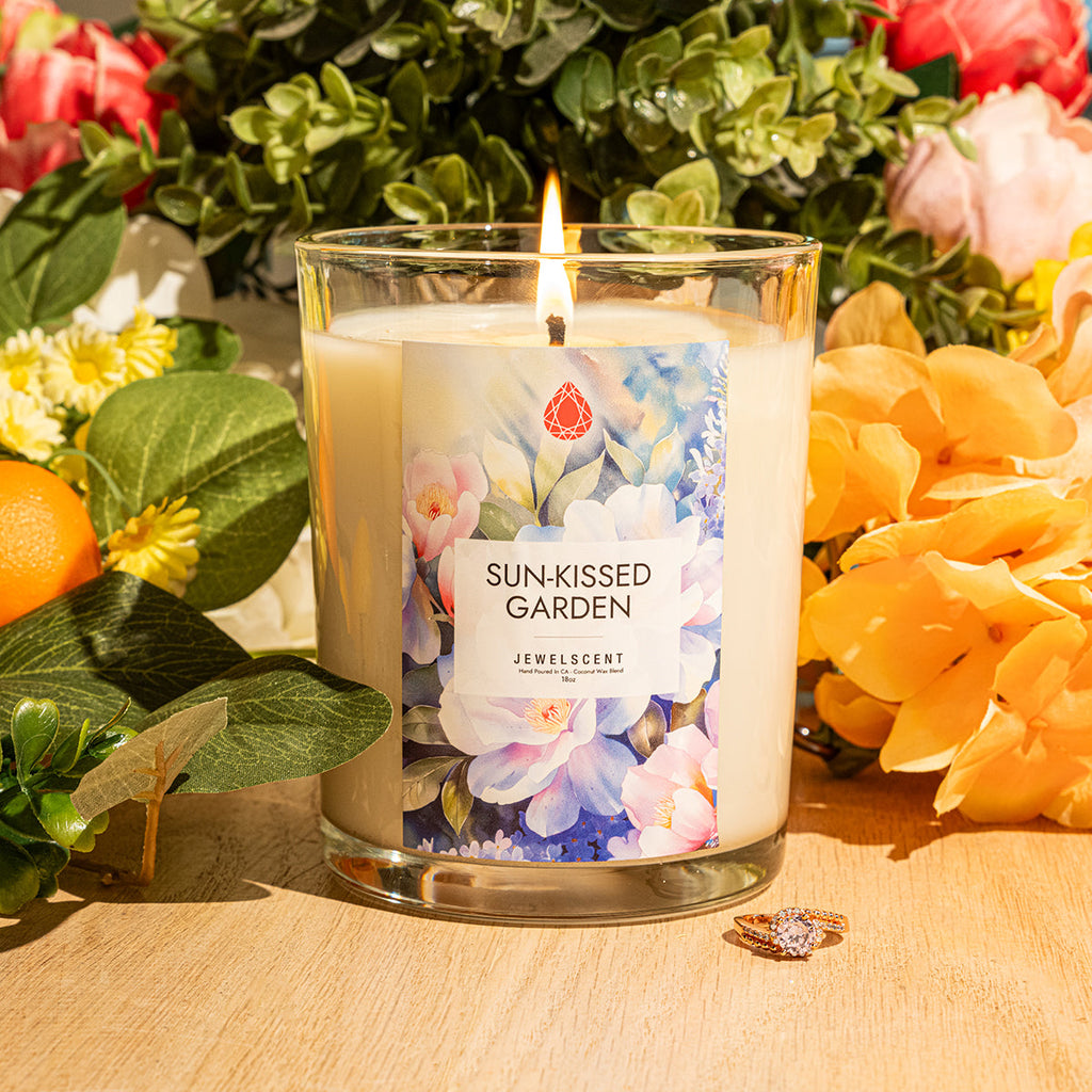 Sun-Kissed Garden 18oz Mystery Jewelry Candle
