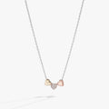 Crystal Heart Slider Necklace